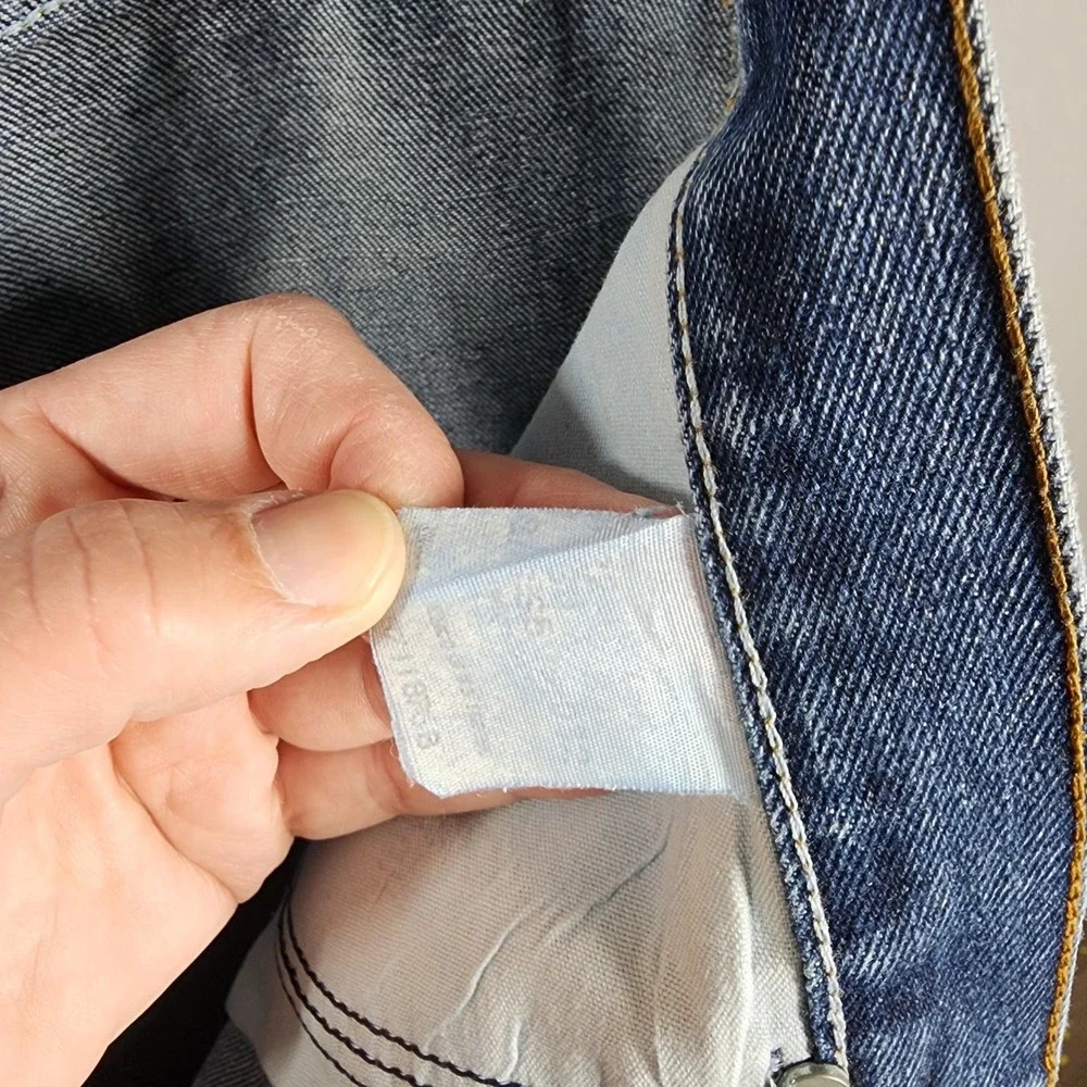 Wrangler 20X Jeans Mens 38x34 Denim Western Five Pocket Zip‎ Fly Straight Leg